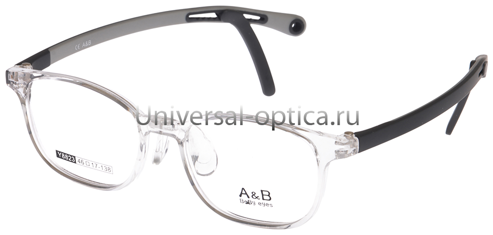 Оправа детская пластиковая A&B Y8823 col. 7 со стопперами от Торгового дома Универсал || universal-optica.ru