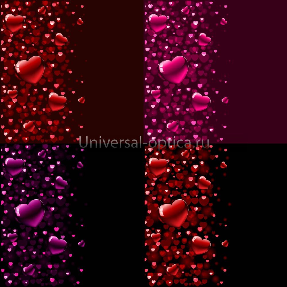 Салфетка из MF "УНИВЕРСАЛ" в индивидуальной упаковке (4шт.) Валентинка-3 (15*18см) Китай от Торгового дома Универсал || universal-optica.ru