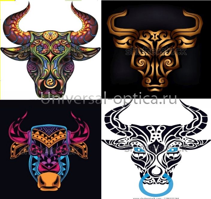 Салфетка из MF "УНИВЕРСАЛ" в индивидуальной упаковке (4шт.) Бык-2 (18*18см) от Торгового дома Универсал || universal-optica.ru