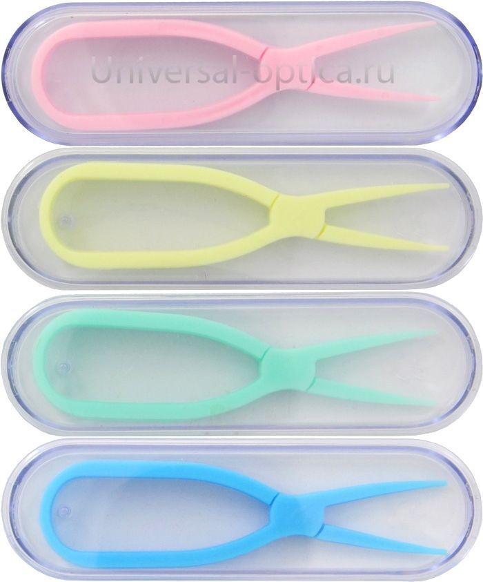 Пинцет-ножницы 80 мм в ф-ре (упаковка 10шт.) от Торгового дома Универсал || universal-optica.ru