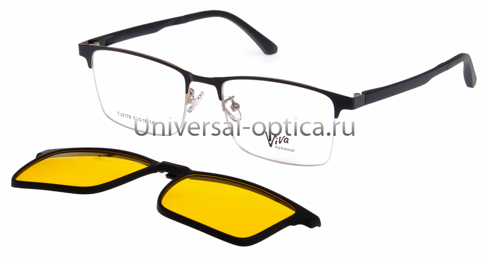 Оправа металлическая Viva TJ2178 c. 4 + клипса (Pl) от Торгового дома Универсал || universal-optica.ru