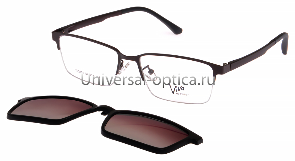 Оправа металлическая Viva TJ2156 c. 5 + клипса (Pl) от Торгового дома Универсал || universal-optica.ru
