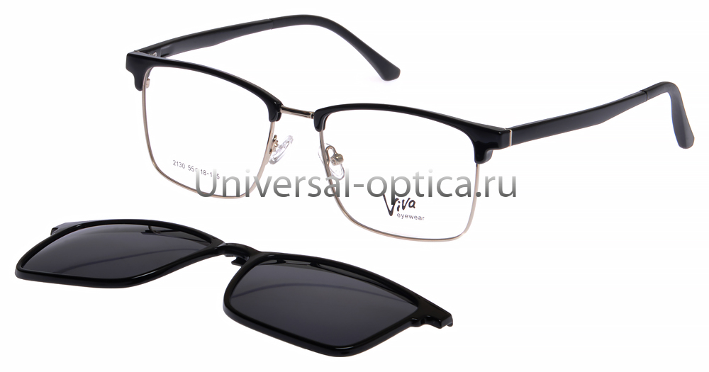 Оправа металлическая Viva 2130 c. 1 + клипса (Pl) от Торгового дома Универсал || universal-optica.ru