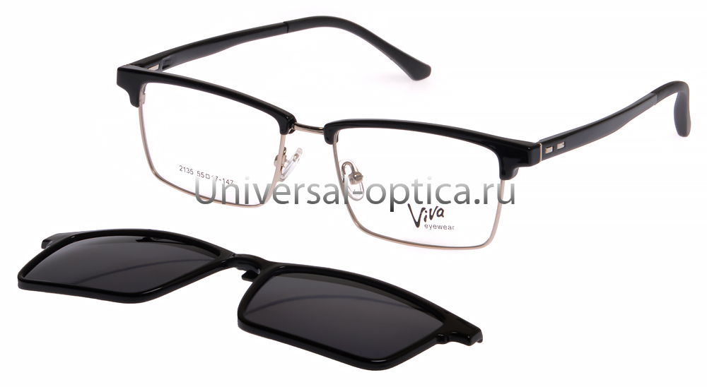 Оправа металлическая Viva 2135 c. 1 + клипса (Pl) от Торгового дома Универсал || universal-optica.ru