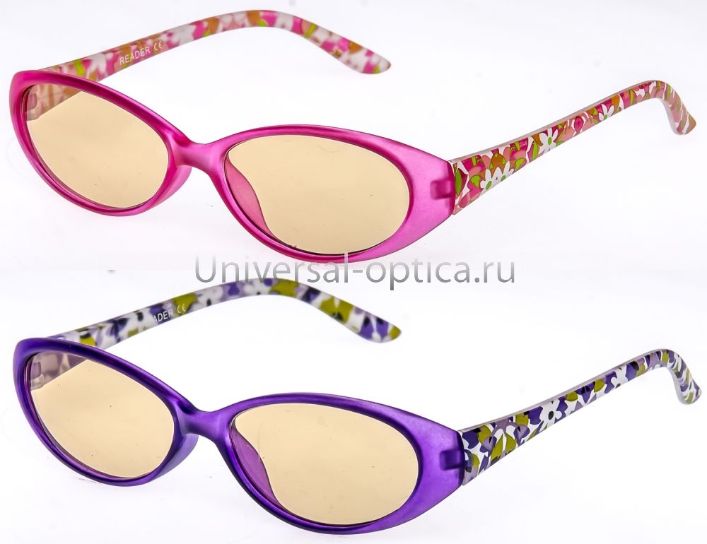 1023-4 очки для работы на комп. Reader (меланин) в футляре 0.00 от Торгового дома Универсал || universal-optica.ru