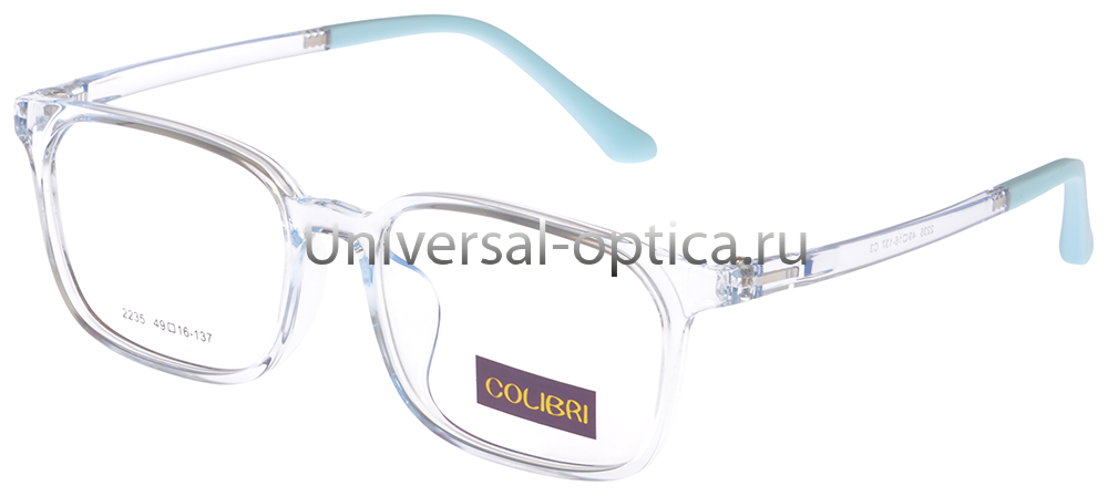 Оправа детская пластиковая Colibri 2235 col. 3 от Торгового дома Универсал || universal-optica.ru