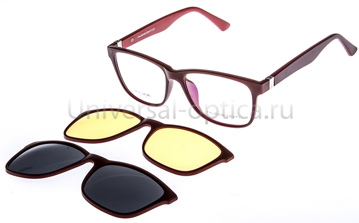 Оправа полимерная Hugoconti TR-100 8411 c. 3 + клипса от Торгового дома Универсал || universal-optica.ru