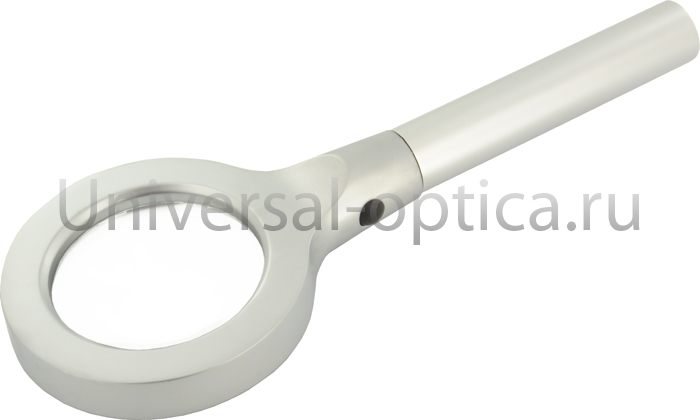 Лупа металлическая 18-80 (х3,75) с подсв. от Торгового дома Универсал || universal-optica.ru