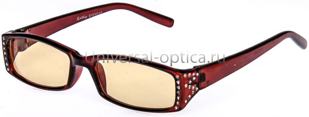 0401-4 очки для работы на комп. Kathy (меланин) в футляре 0.00 от Торгового дома Универсал || universal-optica.ru