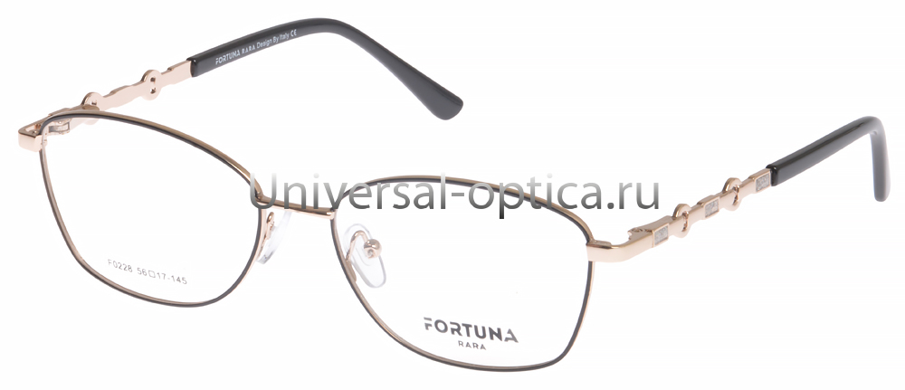 Оправа металлическая FORTUNA RARA F0228 от Торгового дома Универсал || universal-optica.ru