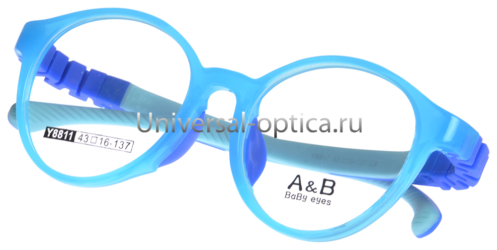 Оправа детская пластиковая A&B Y8811 col. 4 от Торгового дома Универсал || universal-optica.ru