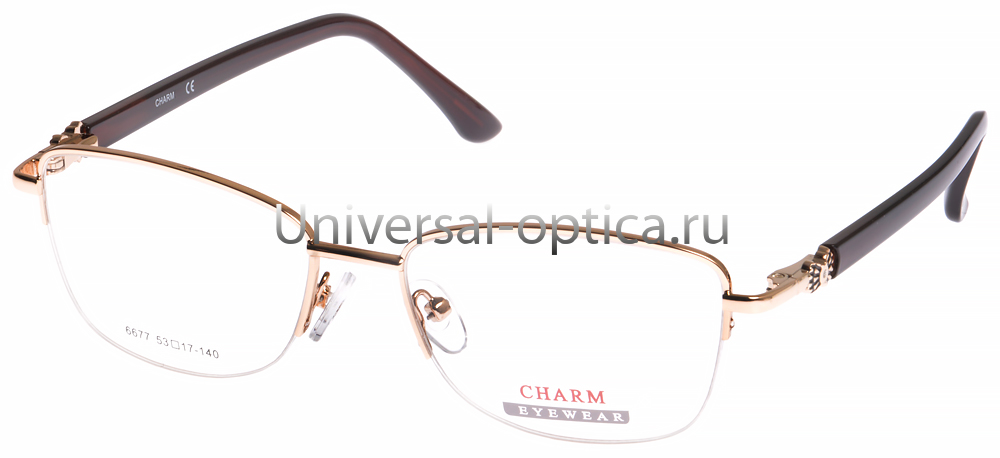 Оправа металлическая Charm 6677 col. 1 от Торгового дома Универсал || universal-optica.ru