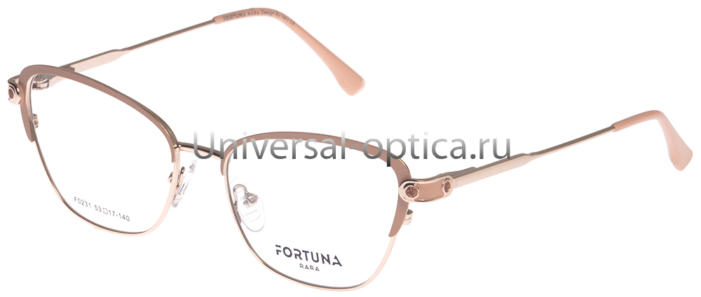 Оправа металлическая FORTUNA RARA F0231 от Торгового дома Универсал || universal-optica.ru