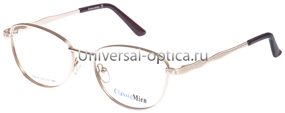 Оправа металлическая ClassicMien 7509T c. 2 от Торгового дома Универсал || universal-optica.ru