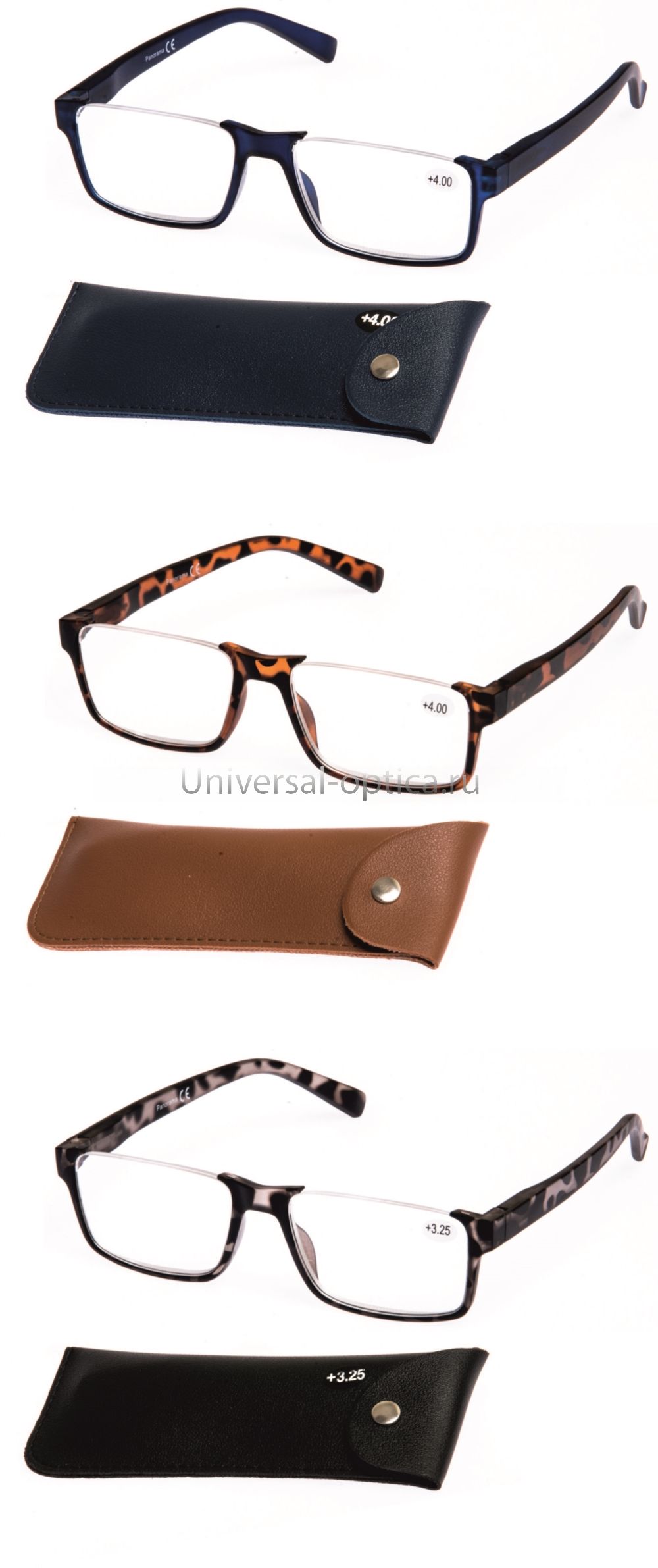 2324-13 очки корригирующие Panorama в футляре от Торгового дома Универсал || universal-optica.ru