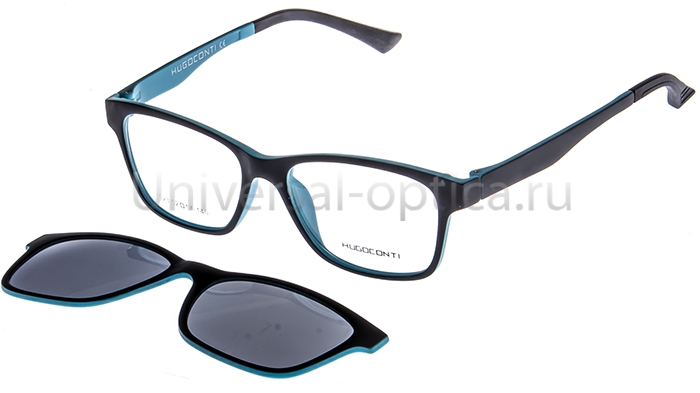 Оправа полимерная Hugoconti TR-100 1023 c. 4 + клипса от Торгового дома Универсал || universal-optica.ru