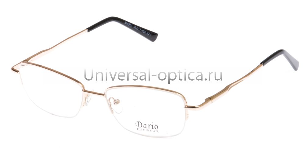 Оправа металлическая Dario 310201 col. KZ01 от Торгового дома Универсал || universal-optica.ru