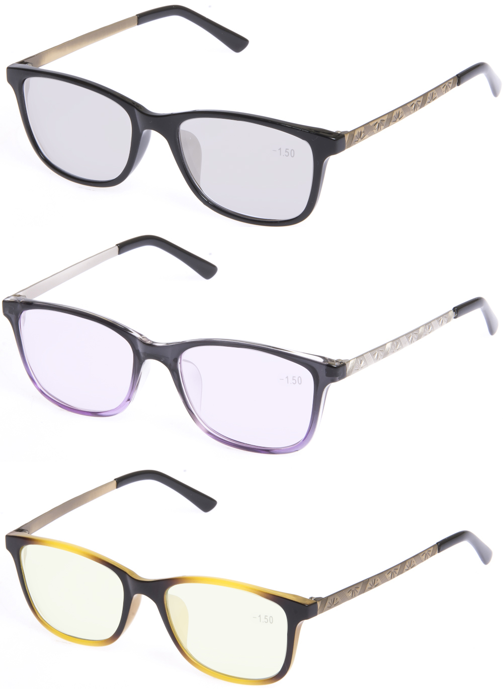 2036 очки корригирующие Panorama (тн. а/бл.) от Торгового дома Универсал || universal-optica.ru