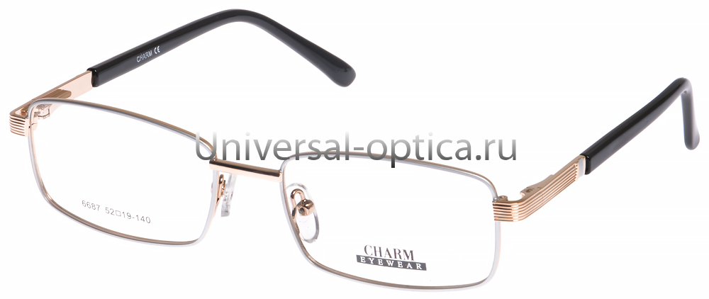 Оправа металлическая Charm/Шарм 6687 col. 1 от Торгового дома Универсал || universal-optica.ru