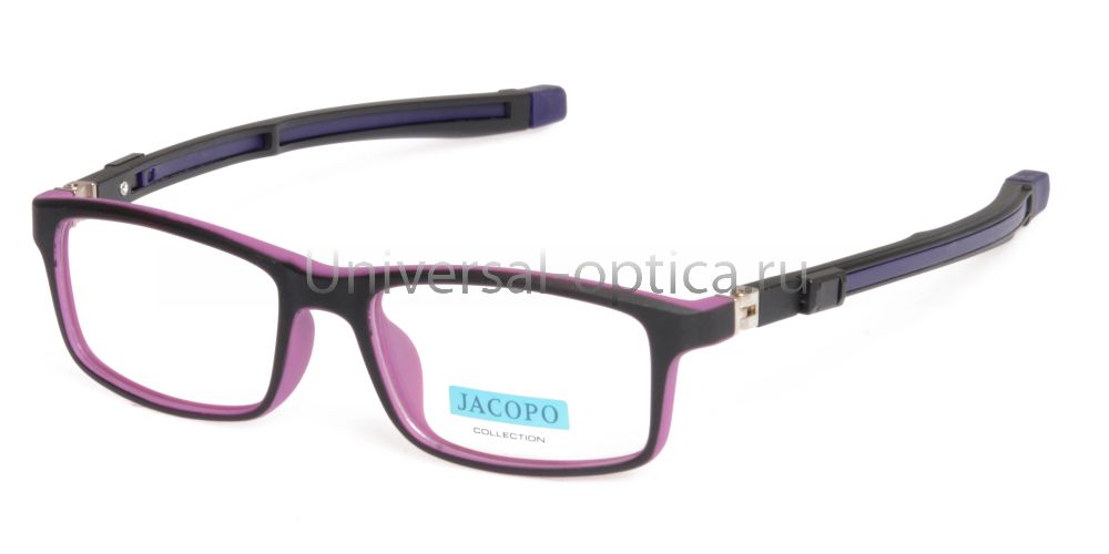 Оправа детская пластиковая Jacopo ET111 col. 6 со шнурком на магнитах от Торгового дома Универсал || universal-optica.ru