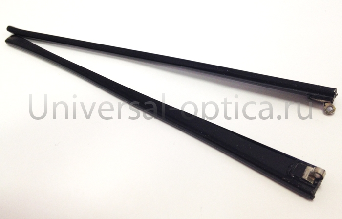 Заушник пластик (упаковка 10 пар) без флекса с 1-м звеном от Торгового дома Универсал || universal-optica.ru