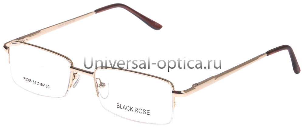 Оправа металлическая Black Rose B2005 col. 1 от Торгового дома Универсал || universal-optica.ru