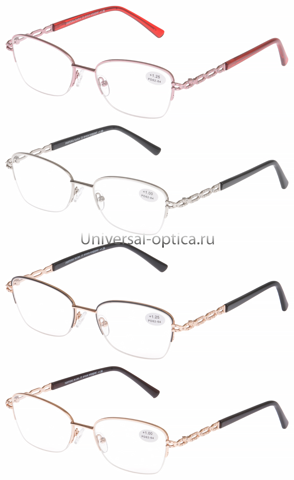 6201-1 очки корригирующие FORTUNA RARA от Торгового дома Универсал || universal-optica.ru