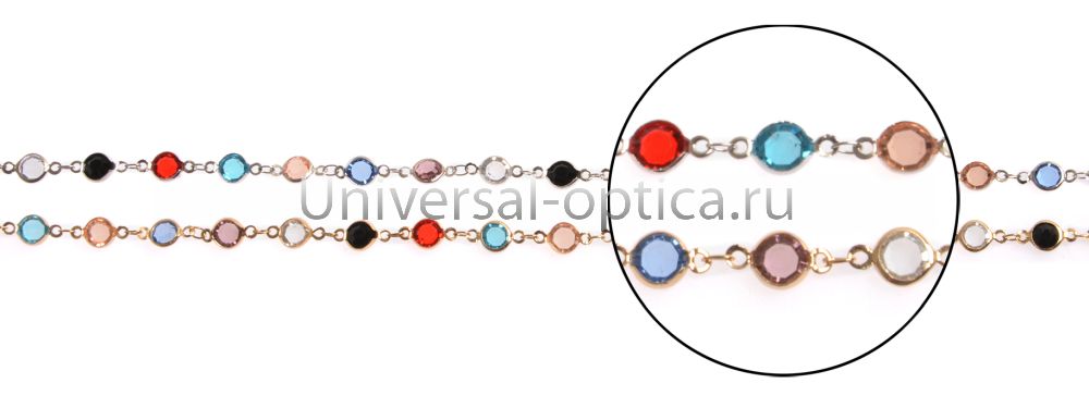 Цепочка для очков "Универсал" (комплект 6 шт.) A-31 от Торгового дома Универсал || universal-optica.ru