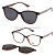 Оправа полимерная OK EYEWEAR (95185 col. 3 + кл.)