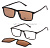 Оправа полимерная OK EYEWEAR (95162 col. 1)