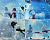 Салфетка из MF "УНИВЕРСАЛ" в ИУ (4шт.) (Снеговики (15*18см) Китай)