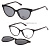 Оправа полимерная OK EYEWEAR (95158 col. 1 + кл.)