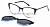 Оправа полимерная Viva (TD3034 c. 5 + клипса (Pl))