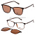 Оправа полимерная OK EYEWEAR (95168 col. 3)